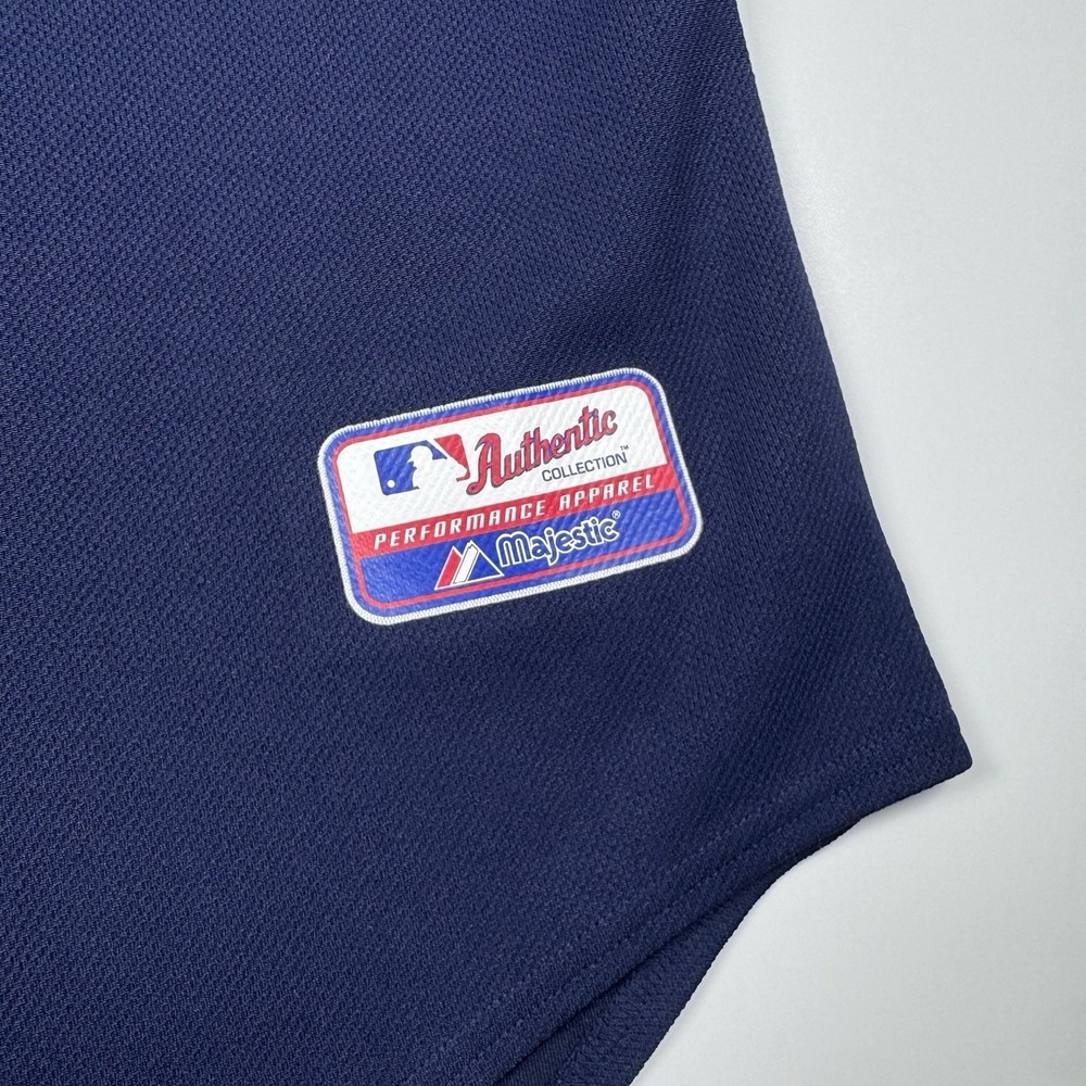 + Vintage Minnesota Twins Navy Blue Authentic Majestic Baseball Jersey Men's XL - Picture 7 of 15